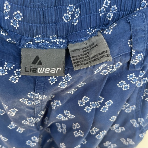 Liz Wear Liz Claiborne 90’s  Palazzo Pants Size 8 - Picture 6 of 7